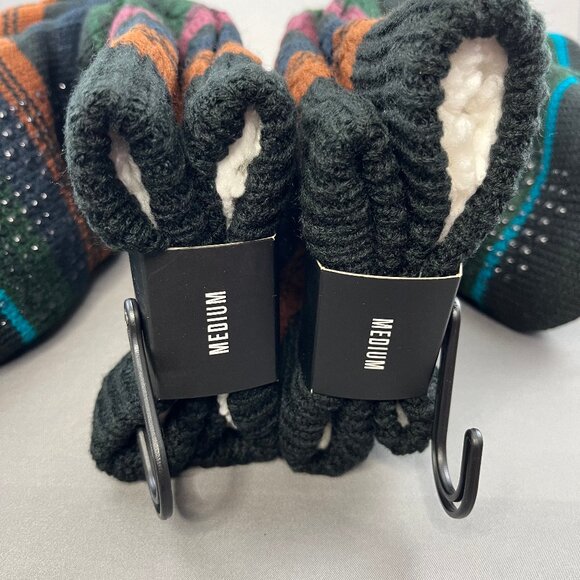 NWT STANCE Toasted Casual House Slipper Crew Socks Size Medium Lot of 2 Cozy - Picture 6 of 7